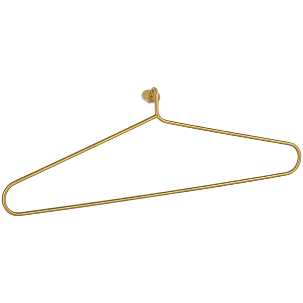 Hanger for Electric Towel Rail, Stainless Steel, Matt, Gold