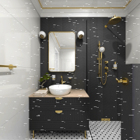Hanger for Electric Towel Rail, Stainless Steel, Matt, Gold