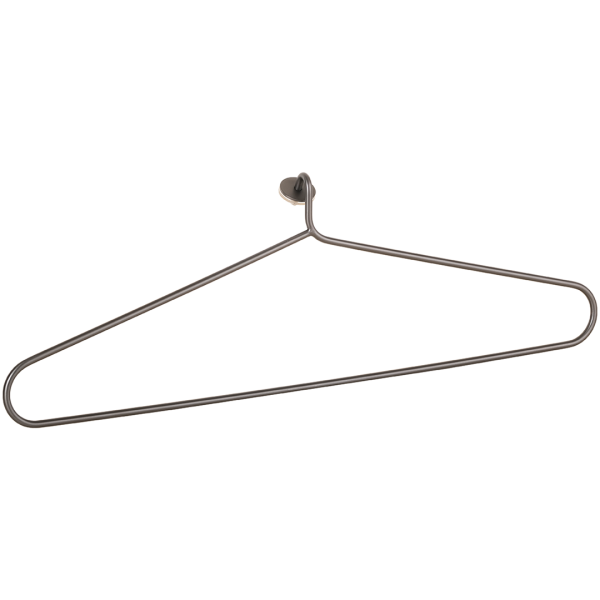 Hanger for Electric Towel Rail, Stainless Steel, Matt, Graphite