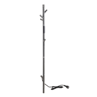 Hanger for Electric Towel Rail, Stainless Steel, Matt, Graphite