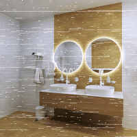 Hanger for Electric Towel Rail, Stainless Steel, White