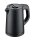 Emberton Bambus Tray Schwarz mit 0,8 L Hotel Wasserkocher Schwarz & Ringadapter