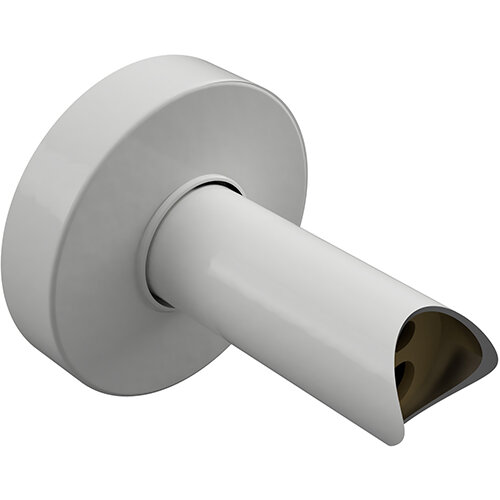 Wandhalterung für Design Heizkörper, weiß
