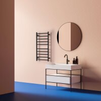 Wandhalterung für Design Heizkörper, schwarz