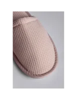 Geschlossene Hotel-Slippers für Damen, Rosa, Piqué, 28,5 cm
