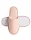 Closed-Toe Hotel Slippers for Women, Piqué Pink, 28.5 cm (EU 40-44)