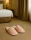 Closed-Toe Hotel Slippers for Women, Piqué Pink, 28.5 cm (EU 40-44)