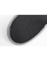 Graue Filzpantoffeln mit rutschfester Sohle, 30 cm