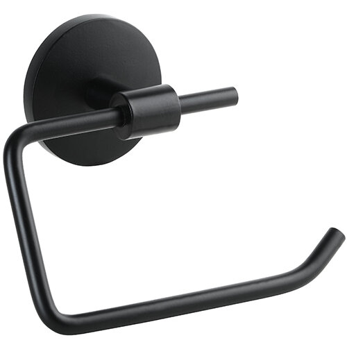 Toilettenpapierhalter ohne Deckel Bozen, Schwarz