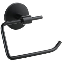 Toilettenpapierhalter ohne Deckel Bozen, Schwarz