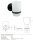 Toothbrush Tumbler with Holder Bozen – Black