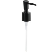 Glas Seifenspender 200 ml Bozen, Schwarz