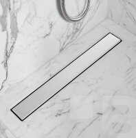 Lineare Duschrinne Abdeckung 900 mm aus Edelstahl