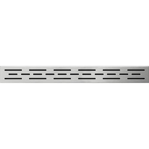 Lineare Duschrinne Abdeckung 600 mm aus Edelstahl
