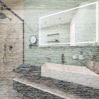 Shower Channel Cover “Linear” 800 mm
