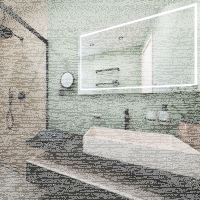 Shower Channel Cover “Square” 700 mm