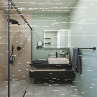 Shower Channel Cover “Square” 800 mm
