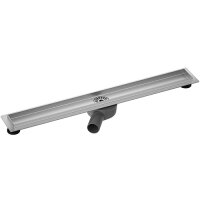 Shower Channel 800 mm – Brushed Stainless Steel