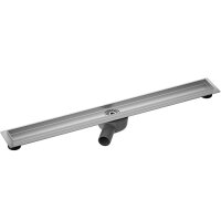 Shower Channel 900 mm – Brushed Stainless Steel