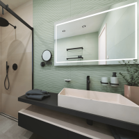 Shower Channel 900 mm Plus – Brushed Stainless Steel