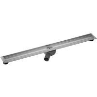 Shower Channel 1000 mm – Brushed Stainless Steel