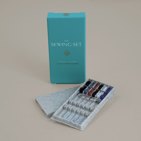 Acqua Edition Sewing Kit in Carton Packaging