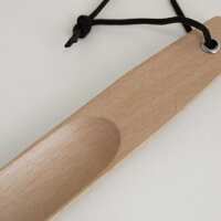 Compact Wooden Hotel Shoe Horn 16 cm – Sustainable and Practical