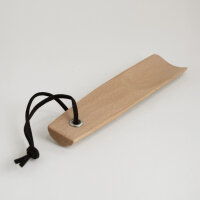 Kompatkter Hotel Schuhanzieher, Holz, Natur, 16 cm