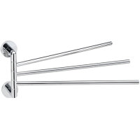 Schwenkbarer Handtuchhalter, Dreiarmig