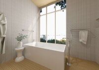 Seifenhalter mit satiniertem Glas – Aurora Badkollektion
