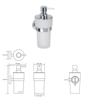 Aurora Seifenspender 250 ml, glänzend  2