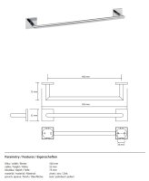 Handtuchhalter 450 mm – Mateo