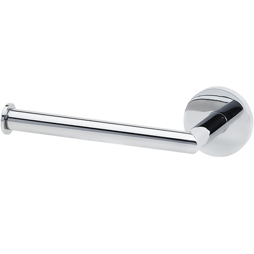Horizontal Toilet Paper Holder Left with Round Attachment