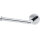 Horizontal Toilet Paper Holder Left with Round Attachment