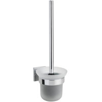 Two-piece Set Mateo Square with WC Brush Holder and...
