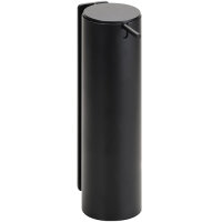 Seifenspender 500 ml Basic, Klebemontage, Schwarz