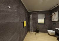 Hakenleiste mit 4 Handtuchhaken Basic schwarz