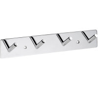 Hakenleiste mit 4 Haken Quadratisch Basic –...