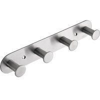 Hakenleiste mit 4 Handtuchhaken Basic matte