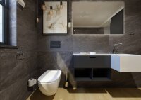 Spare Toilet Paper Holder – Screw Mount – Brushed