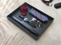 Corby Highland Kleiderschrank-Organizer – Kompakt, Schwarz