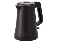 0,6-Liter Doppelwand-Wasserkocher – Corby Essentials, Schwarz