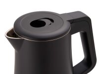 0,6-Liter Doppelwand-Wasserkocher – Corby Essentials, Schwarz