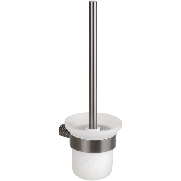 Wall-Mounted Toilet Brush Holder – Matt Graphite