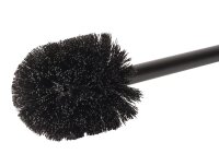 Freistehende WC-Bürstengarnitur, rund, schwarz – Alton by Corby