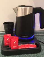 Hotel Welcome Tray with LED Kettle