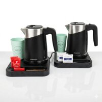 Hotel Welcome Tray mit LED-Wasserkocher