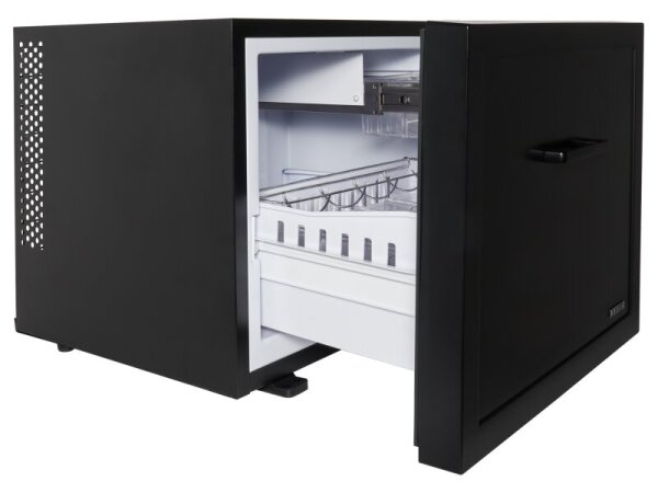 Corby Henley 45L Schubladen-Minibar in Schwarz