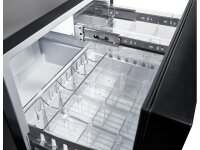 Corby Henley 45L Schubladen-Minibar in Schwarz