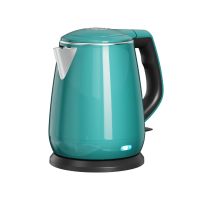 JVD Allure 1.0 L Turquoise Double-Wall Water Kettle